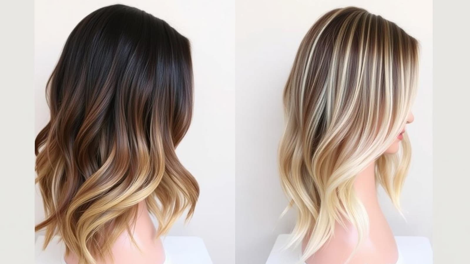 différence balayage et ombré différence balayage et ombré